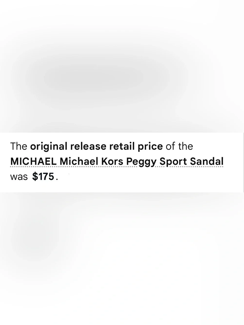 MICHAEL Michael Kors Peggy Sport Sandal